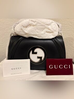 Gucci Blondie Small Black Handbag